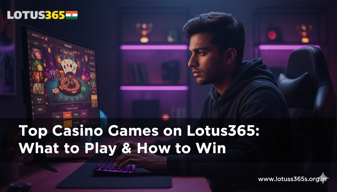 You are currently viewing Top Casino Games on Lotus365: What to Play & How to Win