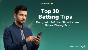 Read more about the article Top 10 Betting Tips Every Lotus365 User Should Know Before Placing Bets